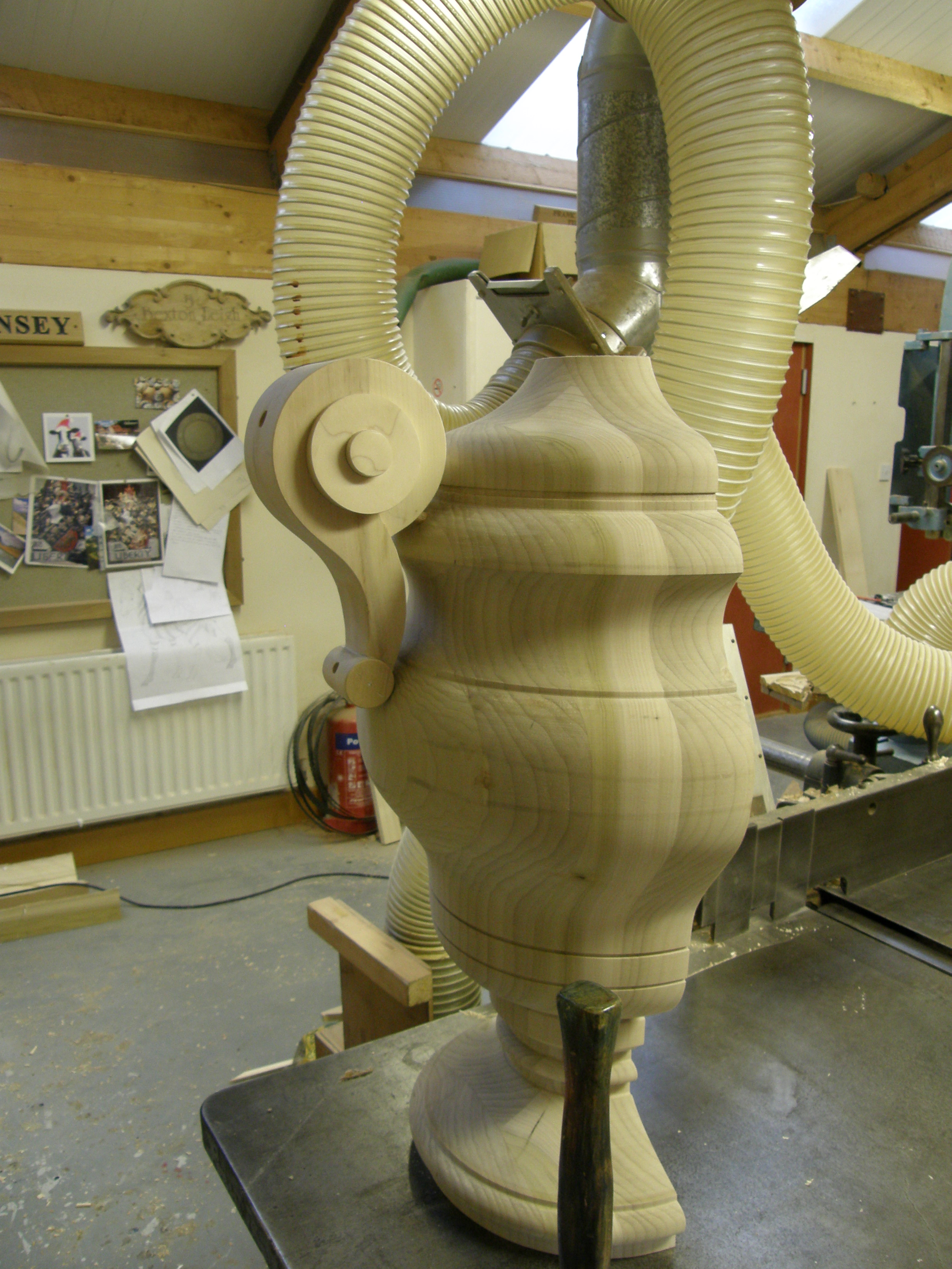 Urn Sculpture commission carried out for Juicy Couture